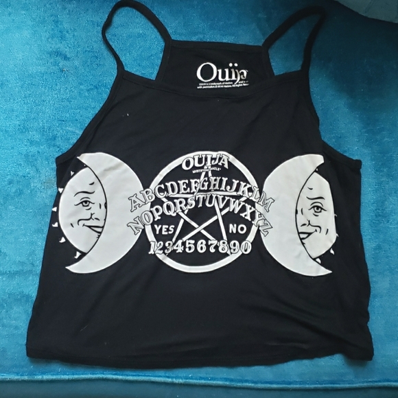 Ouija Board T-Shirt Tank Top - Okkult Design Baumwolle